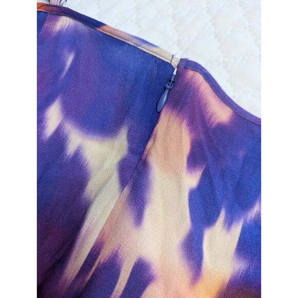 🪻 The Drop Violet Watercolor Maxi Dress 3X – NWT - Picture 7 of 12